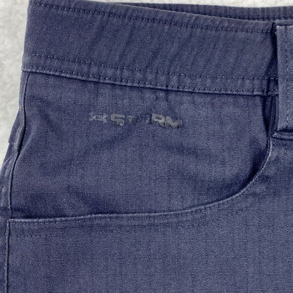 Under Armour UA Pants Mens 32x30 Navy Blue Cargo Storm Tactical Enduro Ripstop - Picture 3 of 12